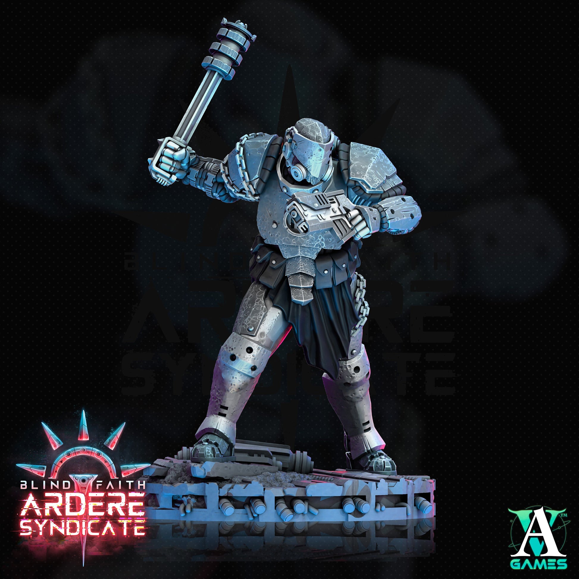 Arderite Infantry Bundle - 5 Archvillain Games Printed Miniatures | Dungeons & Dragons | Pathfinder | Tabletop