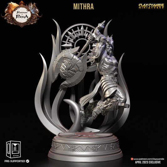 Mithra - Clay Cyanide Printed Miniature | Dungeons & Dragons | Pathfinder | Tabletop