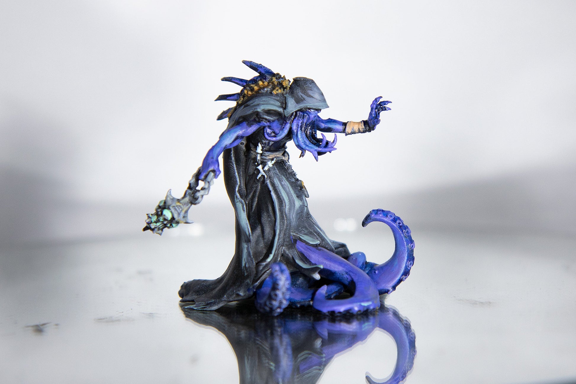Sunken Shaman - Great Grimoire Printed Miniature | Dungeons & Dragons | Pathfinder | Tabletop