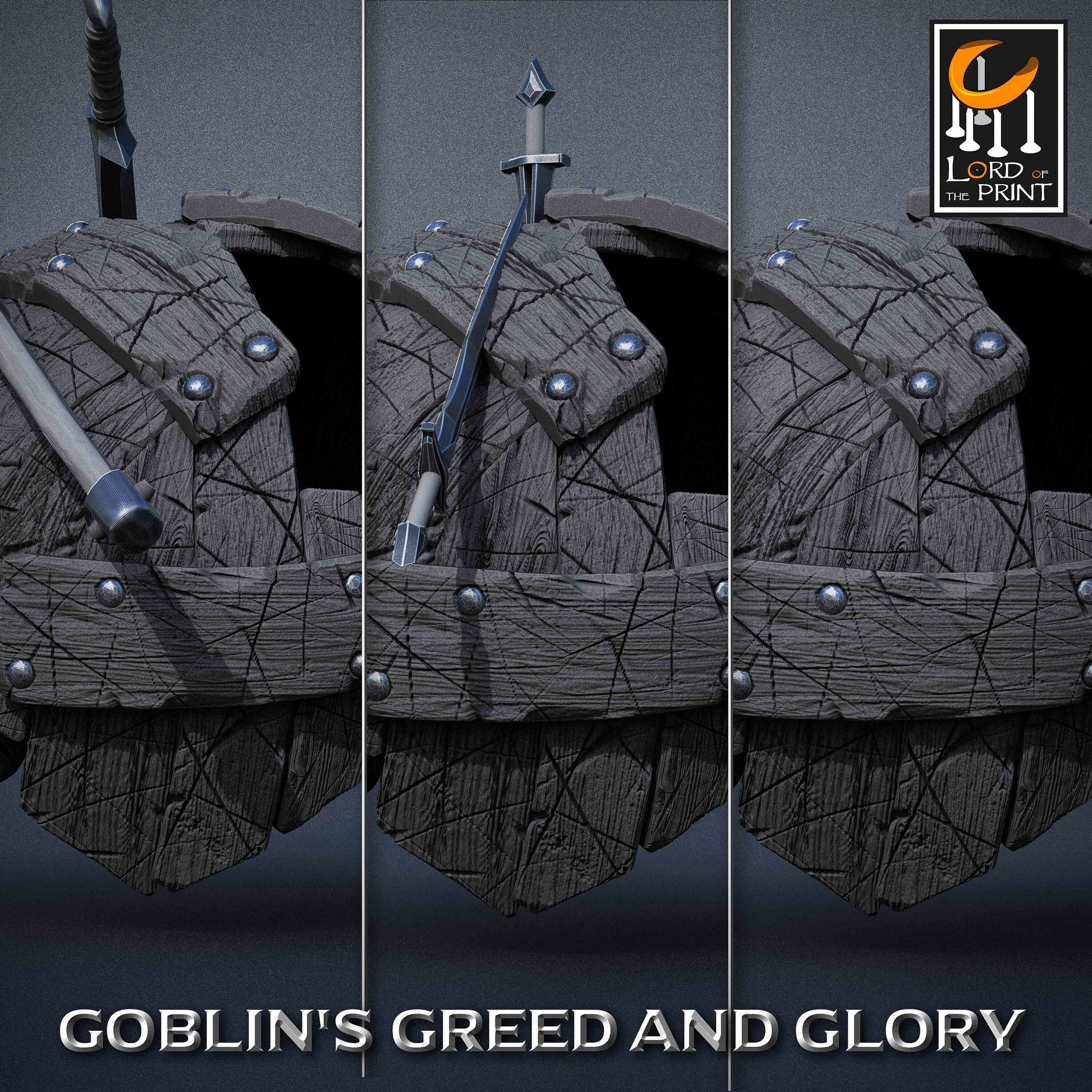 Goblin Tank - Lord of the Print Miniature | Dungeons & Dragons | Pathfinder | Tabletop