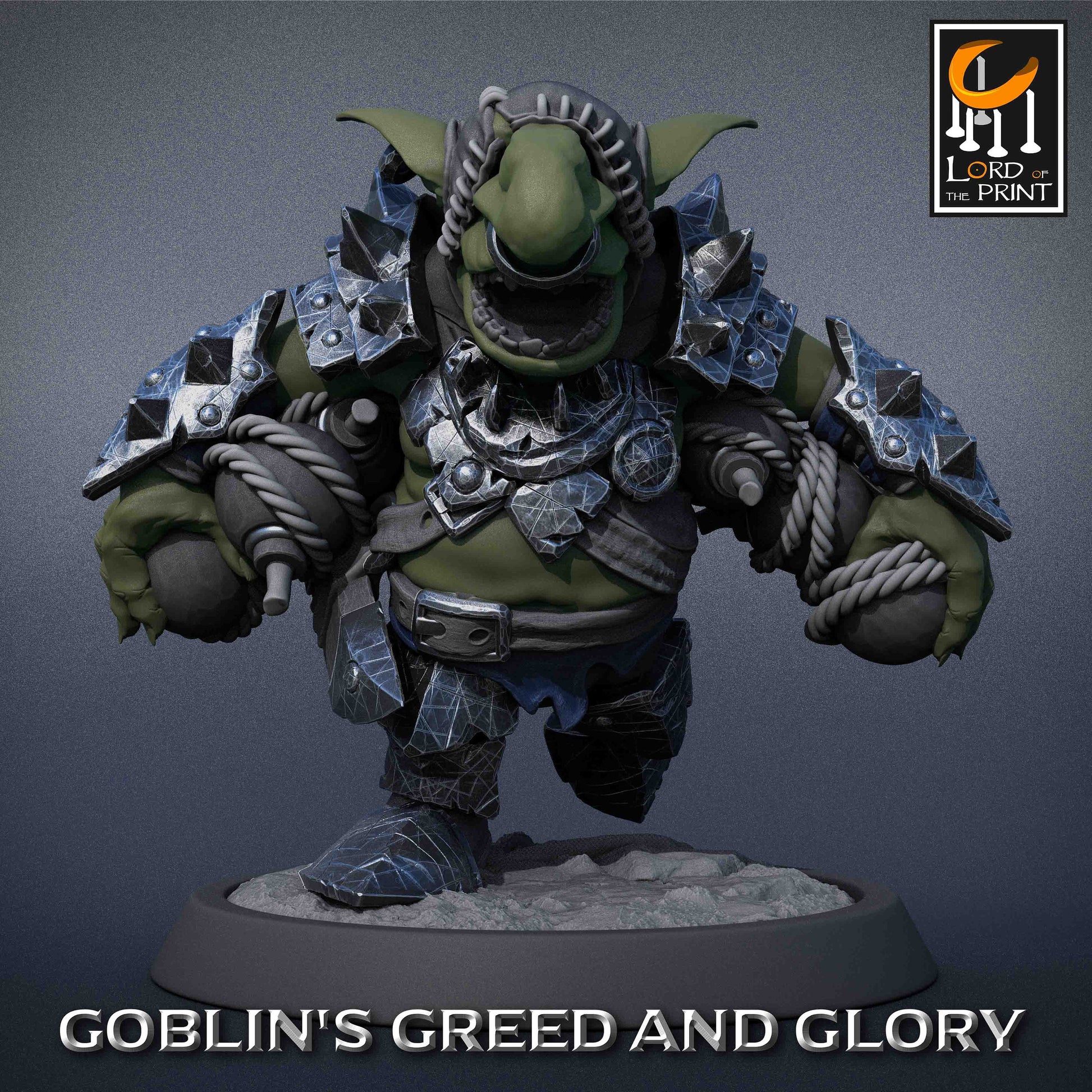 Goblin Alchemist - Lord of the Print Miniature | Dungeons & Dragons | Pathfinder | Tabletop