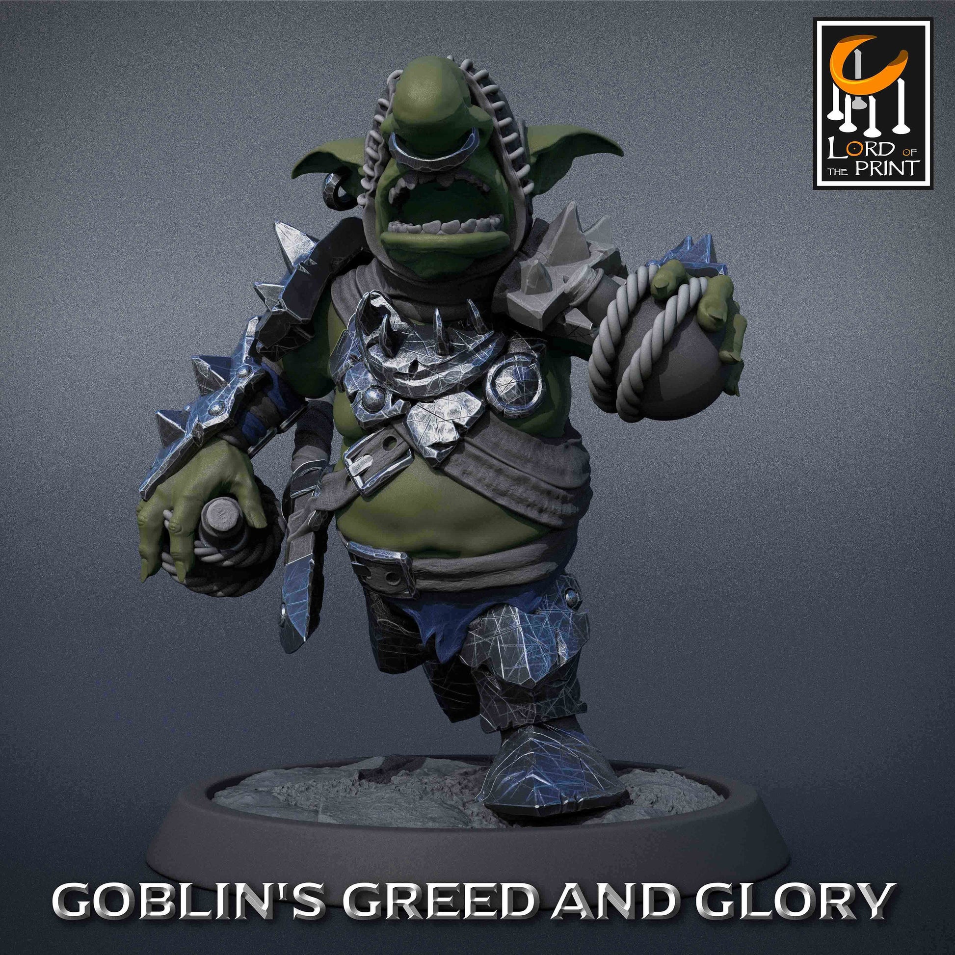 Goblin Alchemist - Lord of the Print Miniature | Dungeons & Dragons | Pathfinder | Tabletop