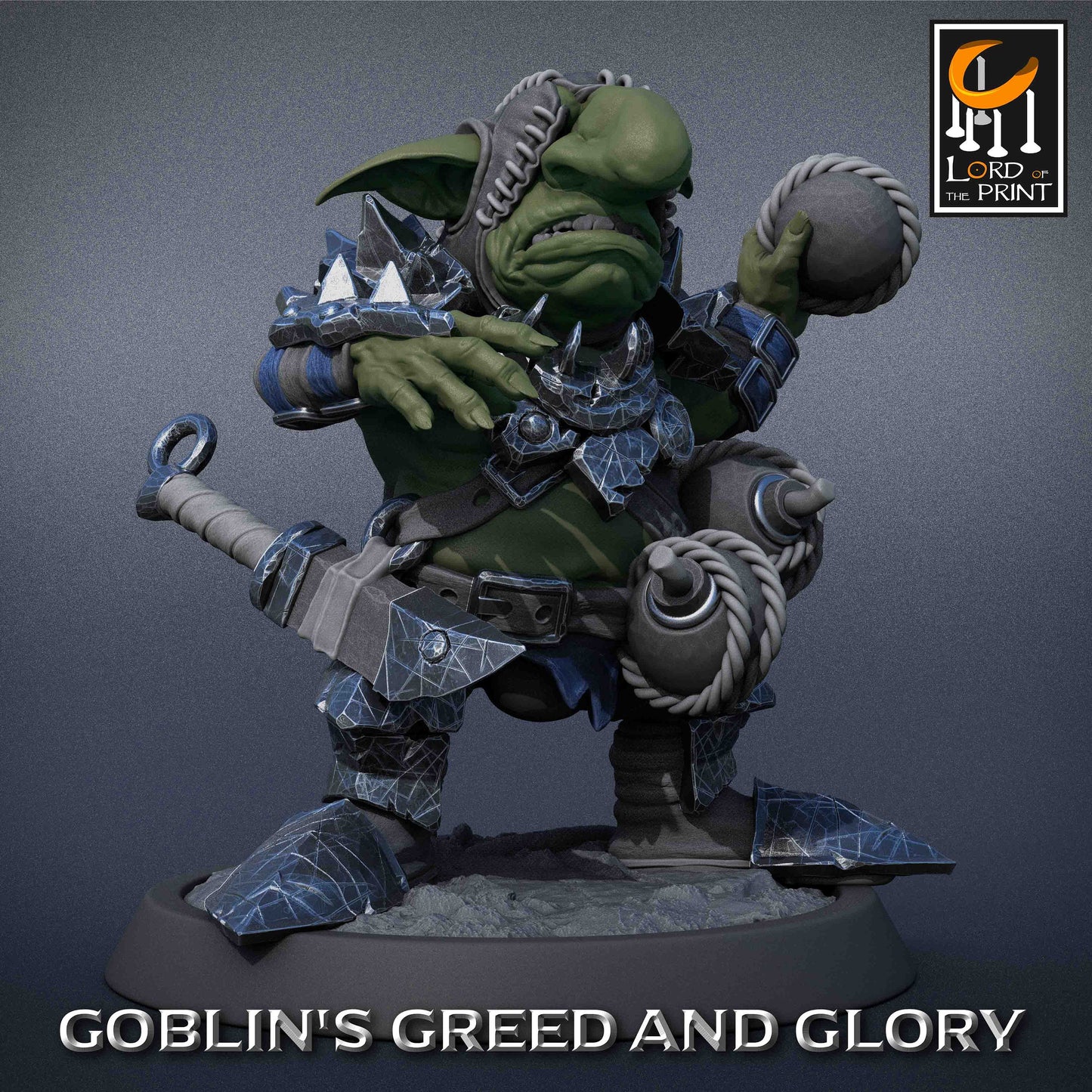 Goblin Alchemist - Lord of the Print Miniature | Dungeons & Dragons | Pathfinder | Tabletop