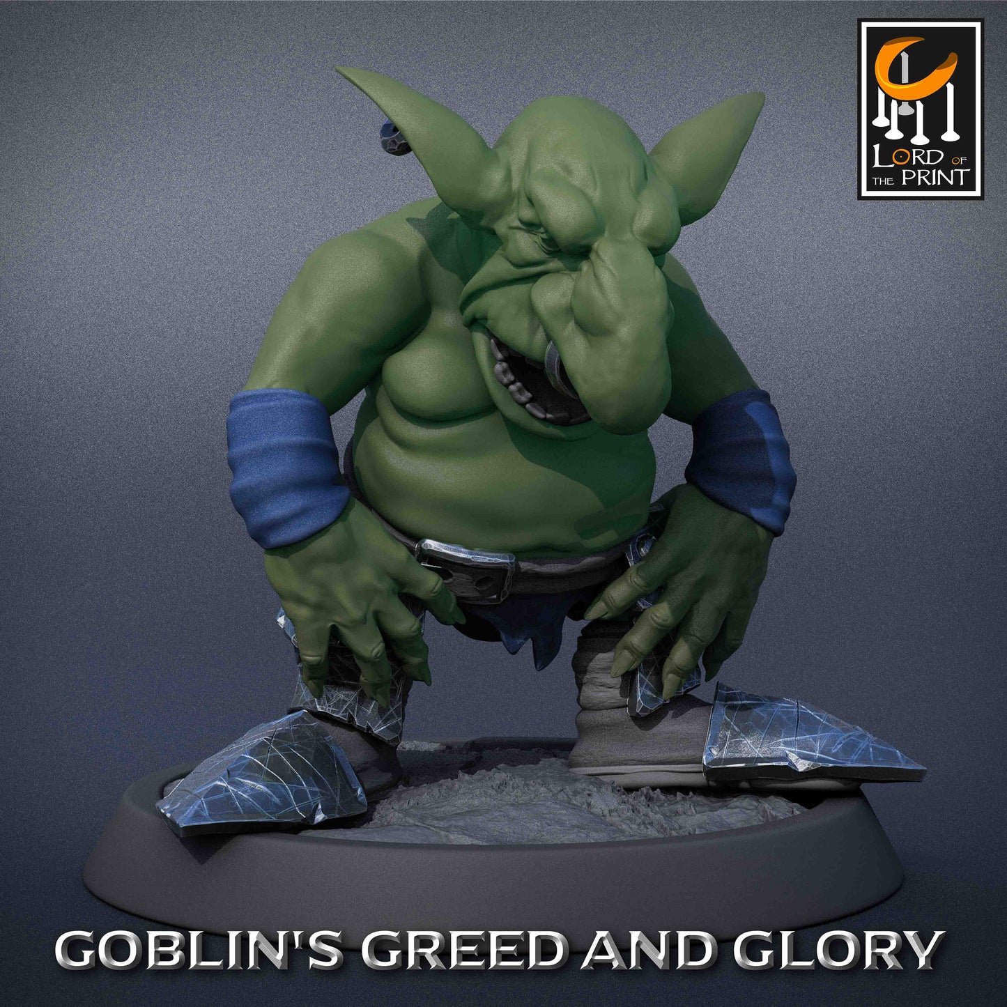 Goblin - Lord of the Print Miniature | Dungeons & Dragons | Pathfinder | Tabletop