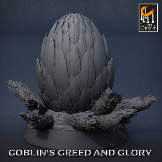 Dragon Egg - Lord of the Print Miniature | Dungeons & Dragons | Pathfinder | Tabletop