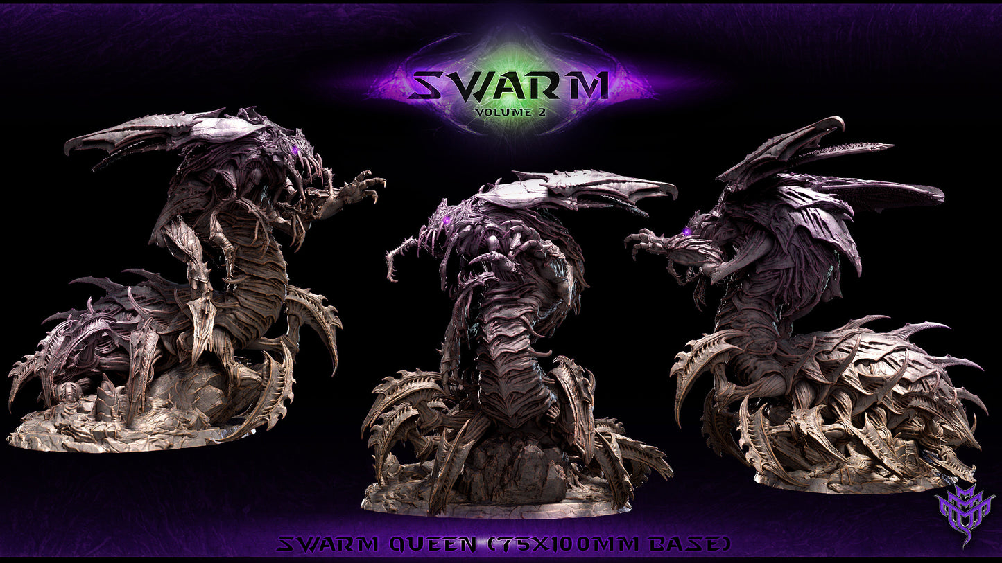 Swarm Queen - Mini Monster Mayhem Printed Miniature | Dungeons & Dragons | Pathfinder | Tabletop