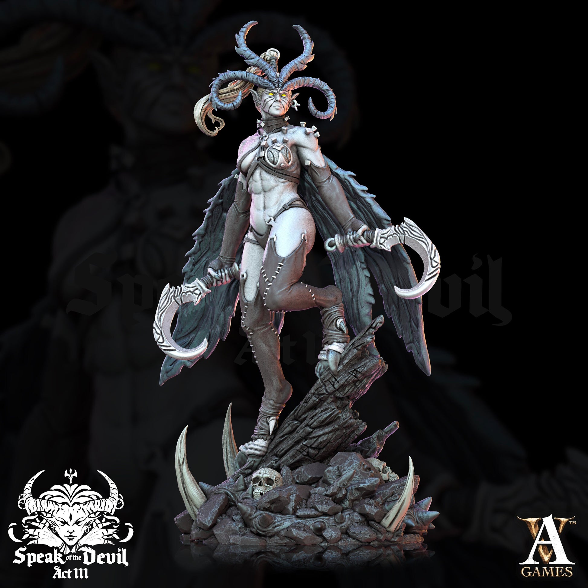 Temptress of Illyra Vash - Archvillain Games Miniature | Dungeons & Dragons | Pathfinder | Tabletop