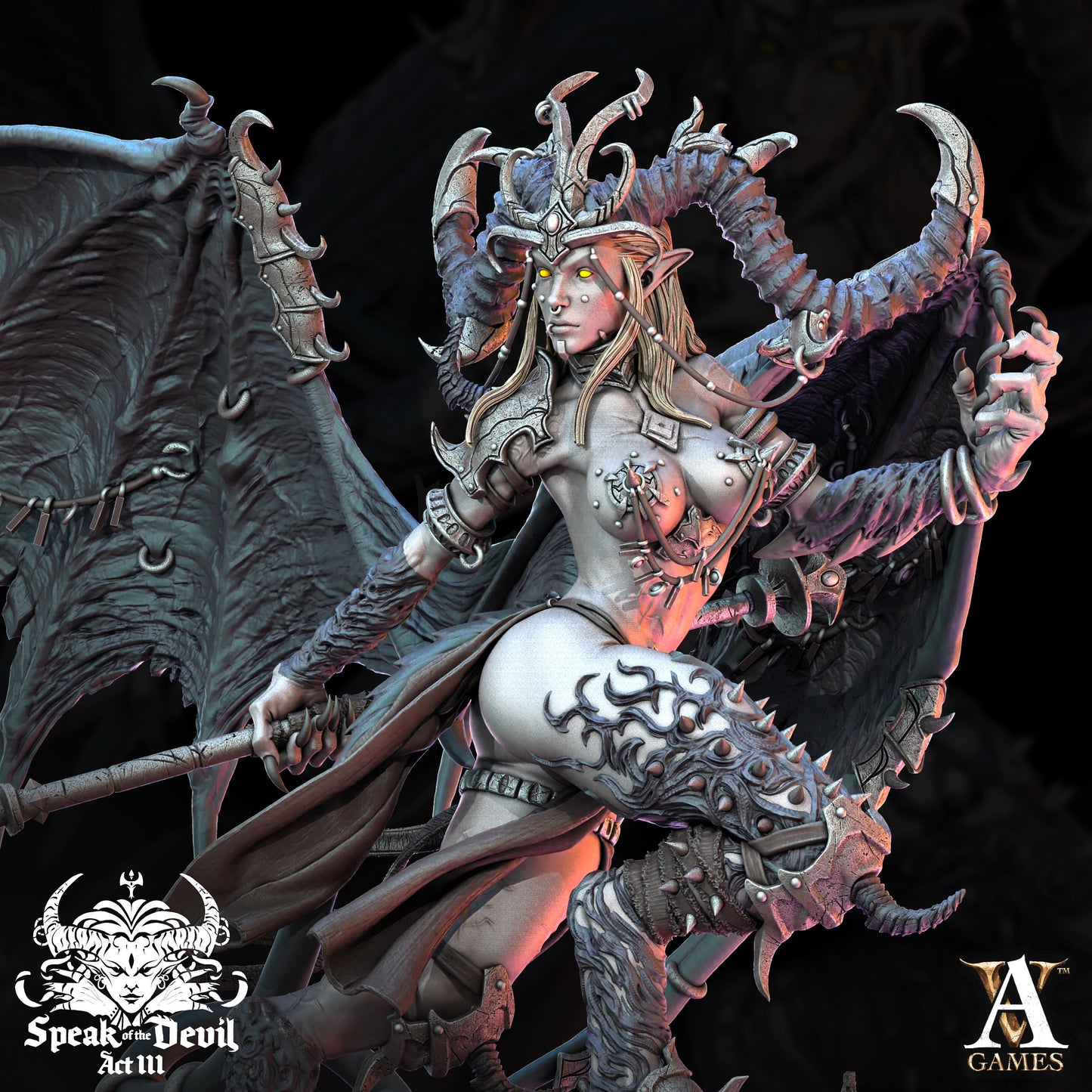 Illyra Vash - Archvillain Games Miniature | Dungeons & Dragons | Pathfinder | Tabletop