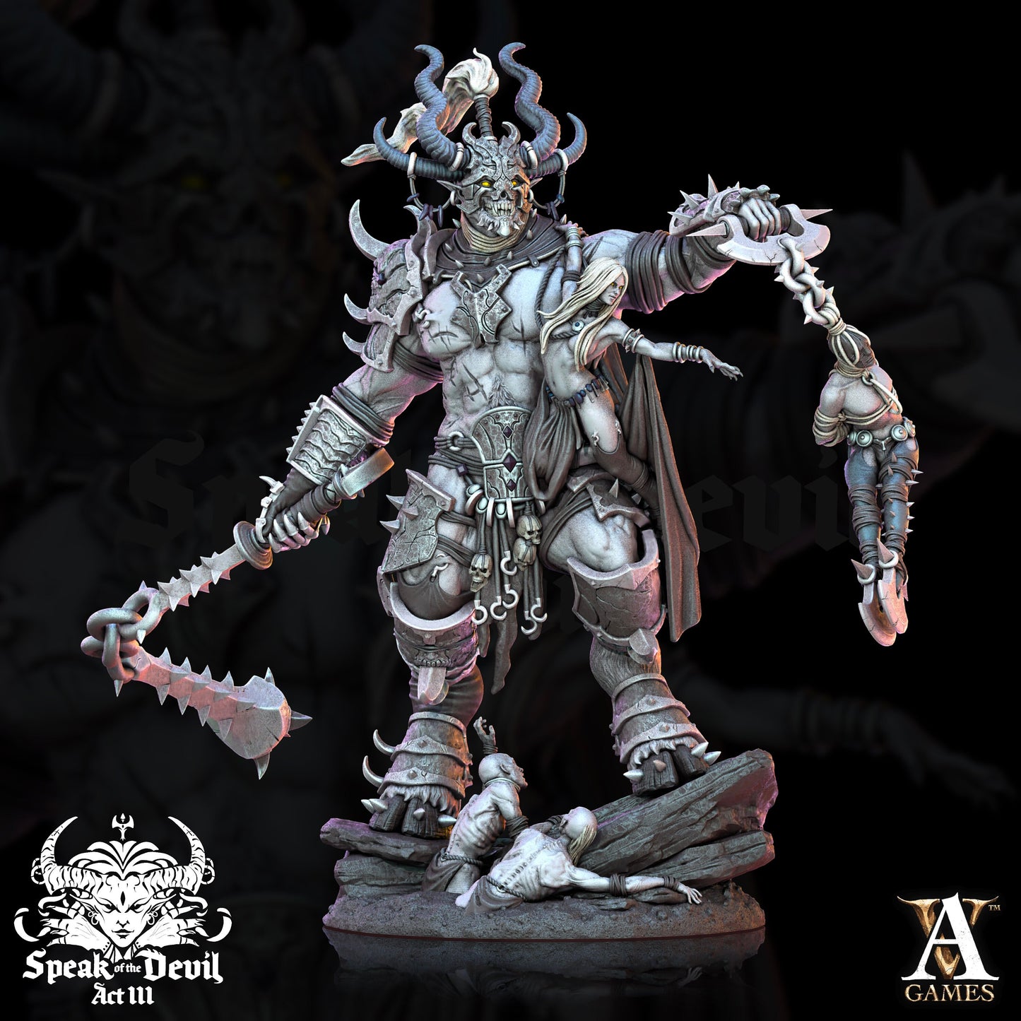 Ordos Nai Bundle - 4 Archvillain Games Miniatures | Dungeons & Dragons | Pathfinder | Tabletop