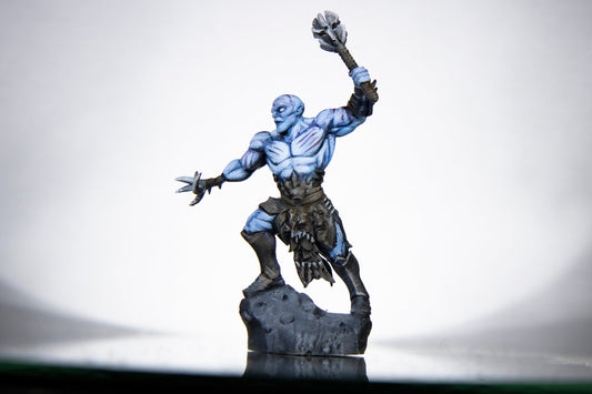 Azzarok, Orc Chieftain Fully Painted - RN Estudio Printed Miniature | Dungeons & Dragons | Pathfinder | Tabletop Copy