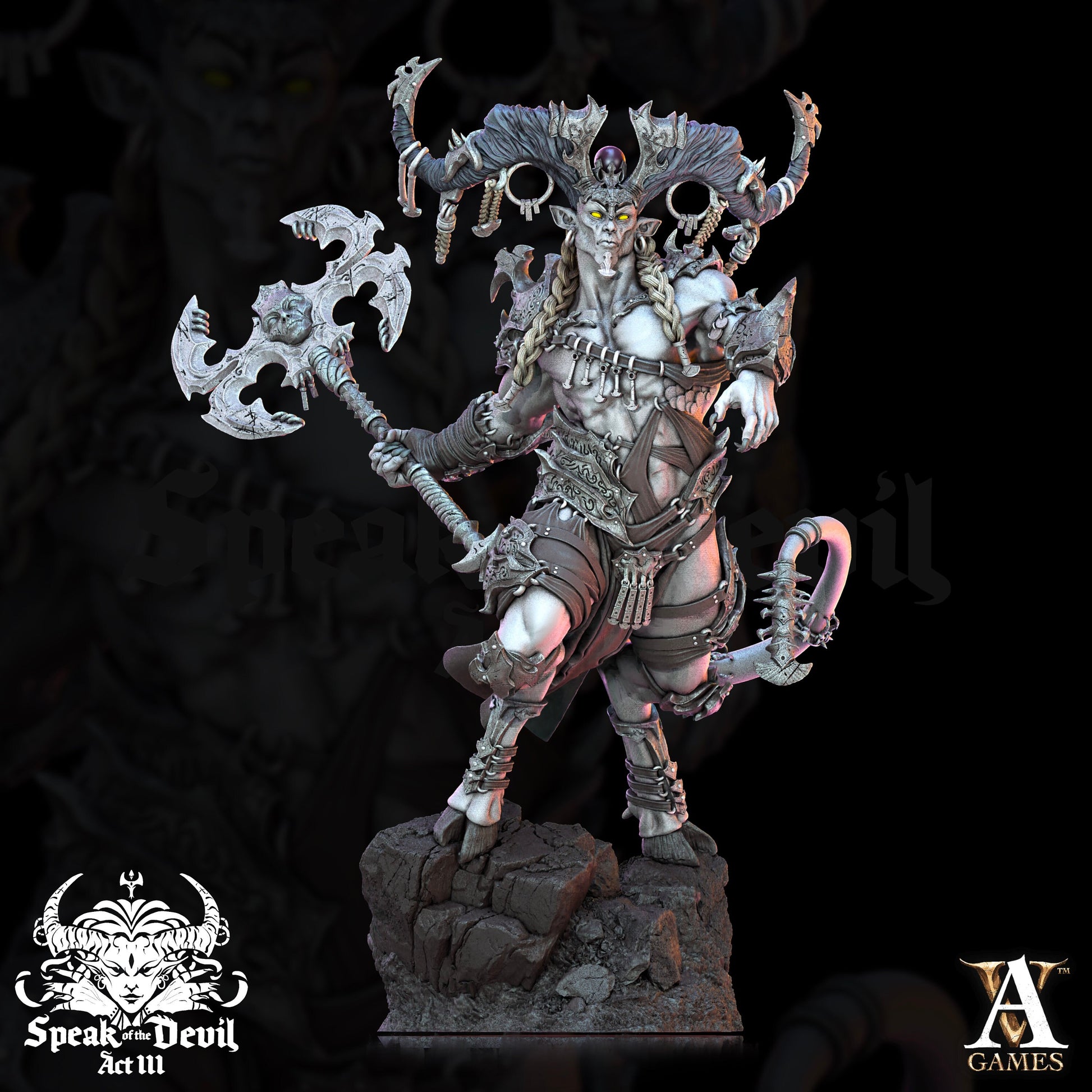 Anedos, the Lost Grace Bundle - 4 Archvillain Games Miniatures | Dungeons & Dragons | Pathfinder | Tabletop