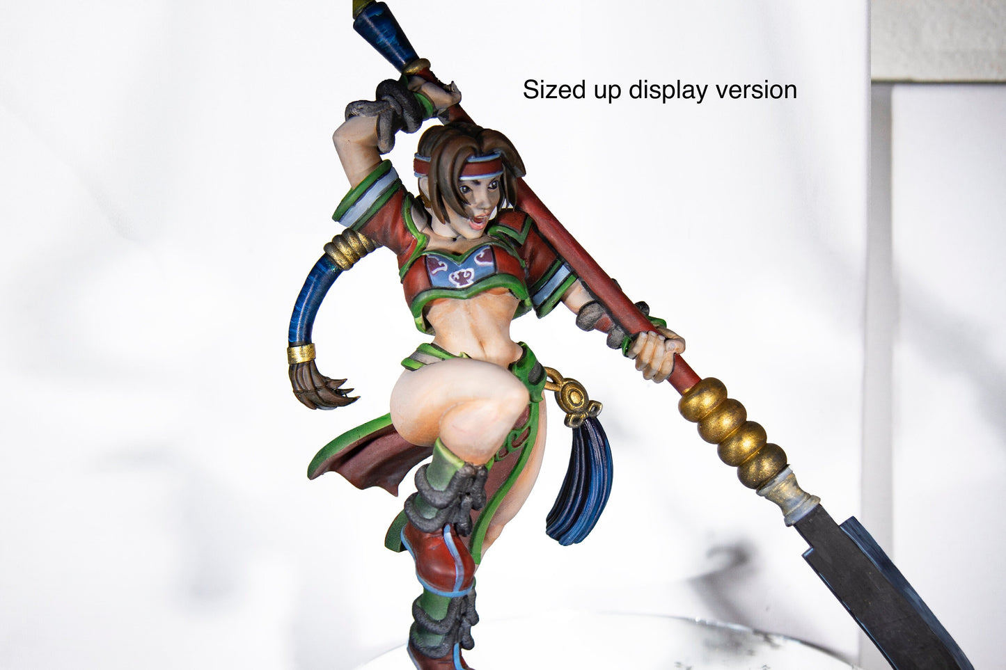 Nami Sung, Glaive Fighter - RN Estudio Printed Miniature | Dungeons & Dragons | Pathfinder | Tabletop