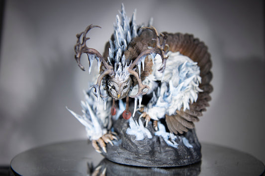 Talva, Claw of Winter Painted Model - Archvillain Games Printed Miniatures | Dungeons & Dragons | Pathfinder | Tabletop