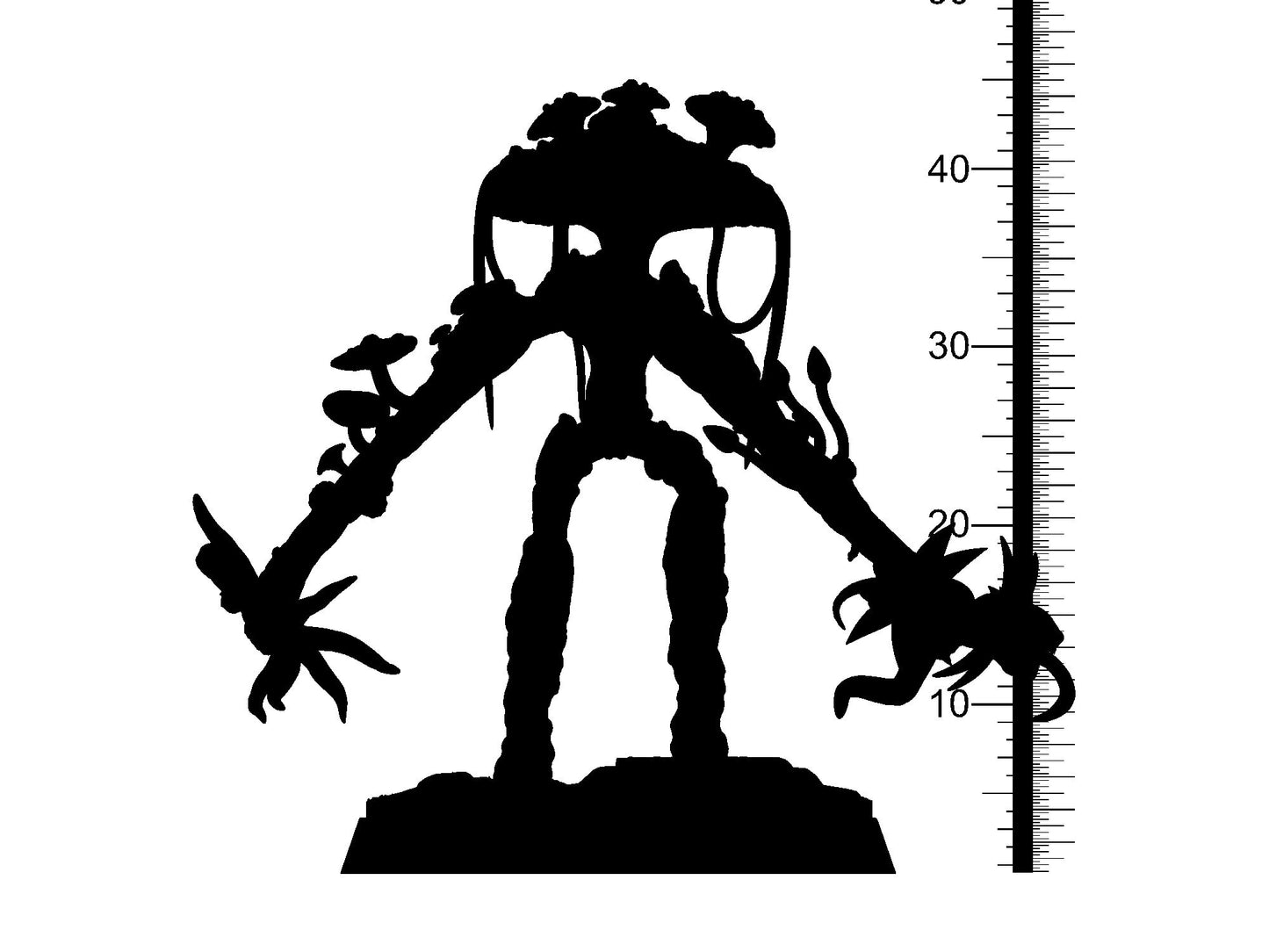 Beardmoss - Clay Cyanide Printed Miniature | Dungeons & Dragons | Pathfinder | Tabletop