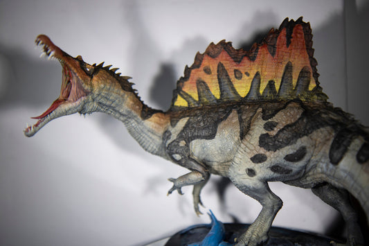 Spinosaurus Painted Model - Lord of the Print Miniature | Dungeons & Dragons | Pathfinder | Tabletop