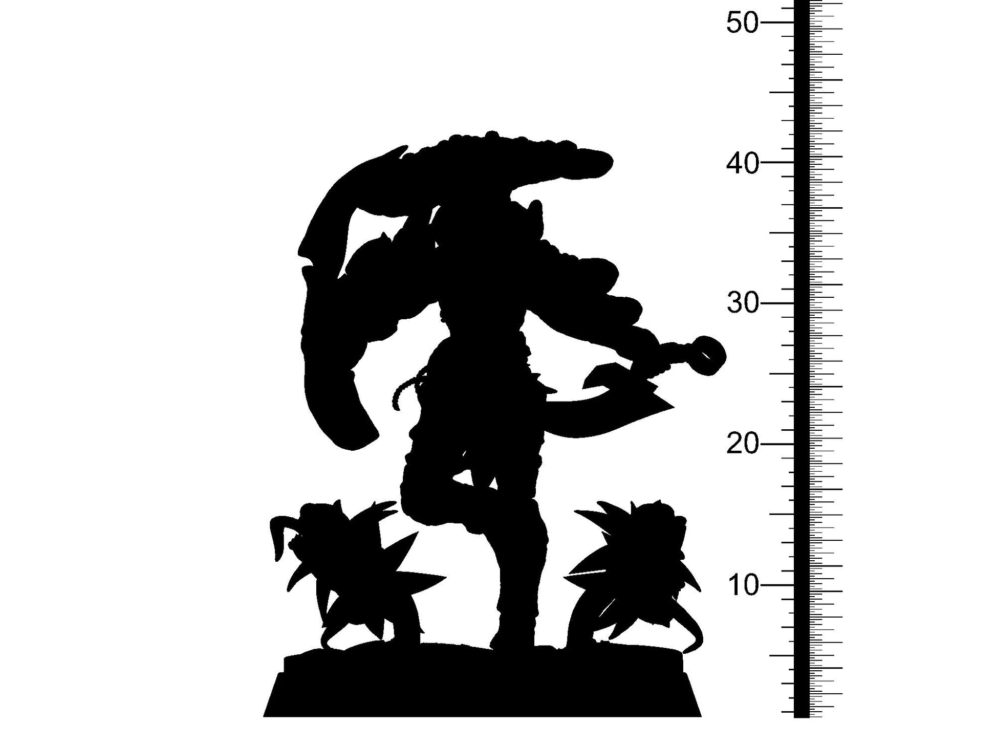 Mosskel - Clay Cyanide Printed Miniature | Dungeons & Dragons | Pathfinder | Tabletop