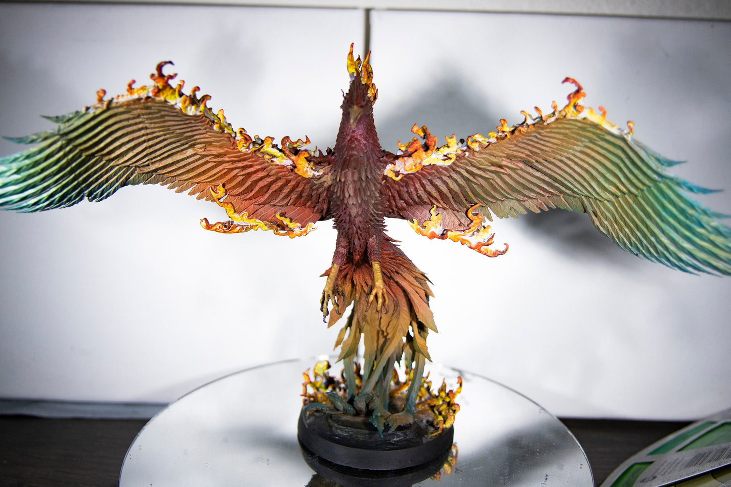 Phoenix Painted Model - Mini Monster Mayhem Printed Miniature | Dungeons & Dragons | Pathfinder | Tabletop